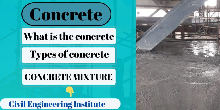 what is concrete ,composition and types