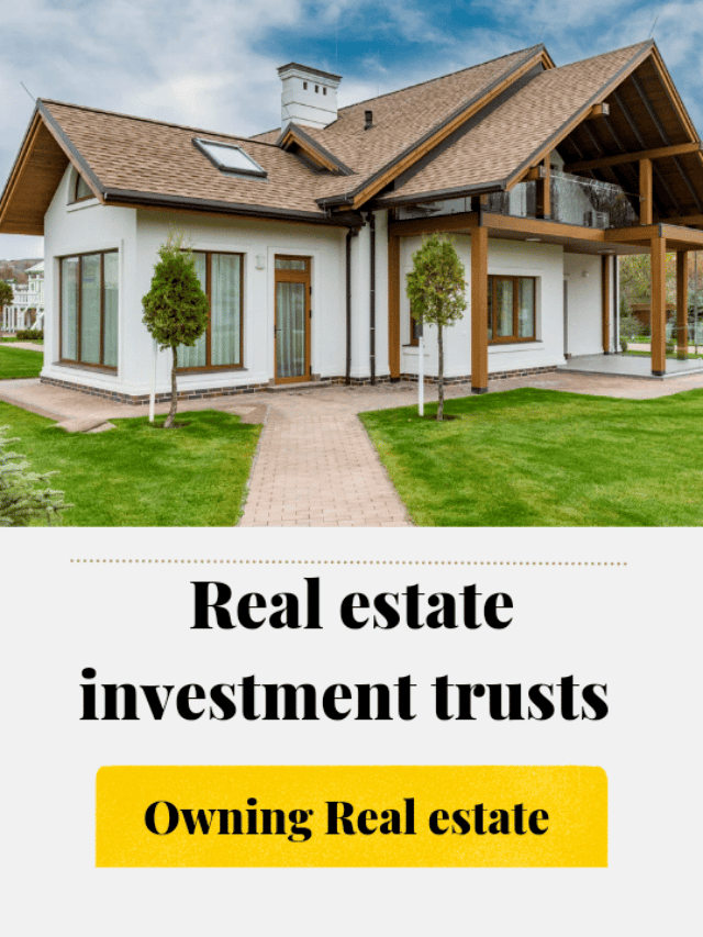 Is it better to own real estate or REIT