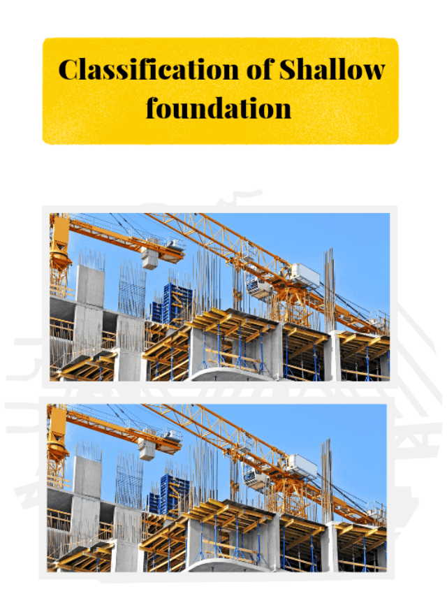 Classification of Shallow Foundation