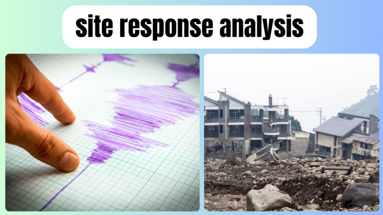 what is site response analysis