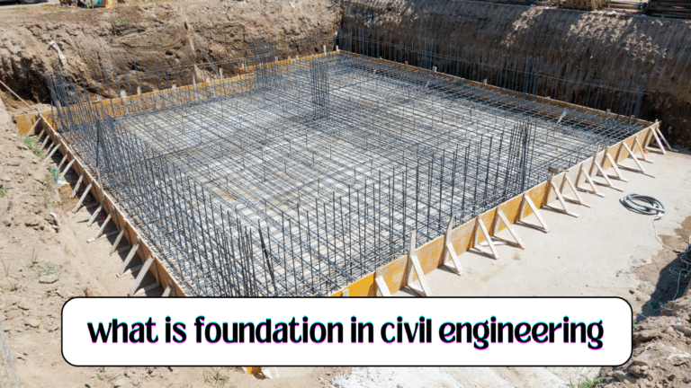 what is foundation in civil engineering