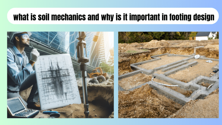 what is soil mechanics and why is it important in footing design