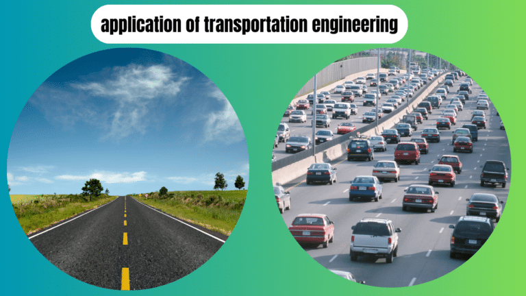 application of transportation engineering