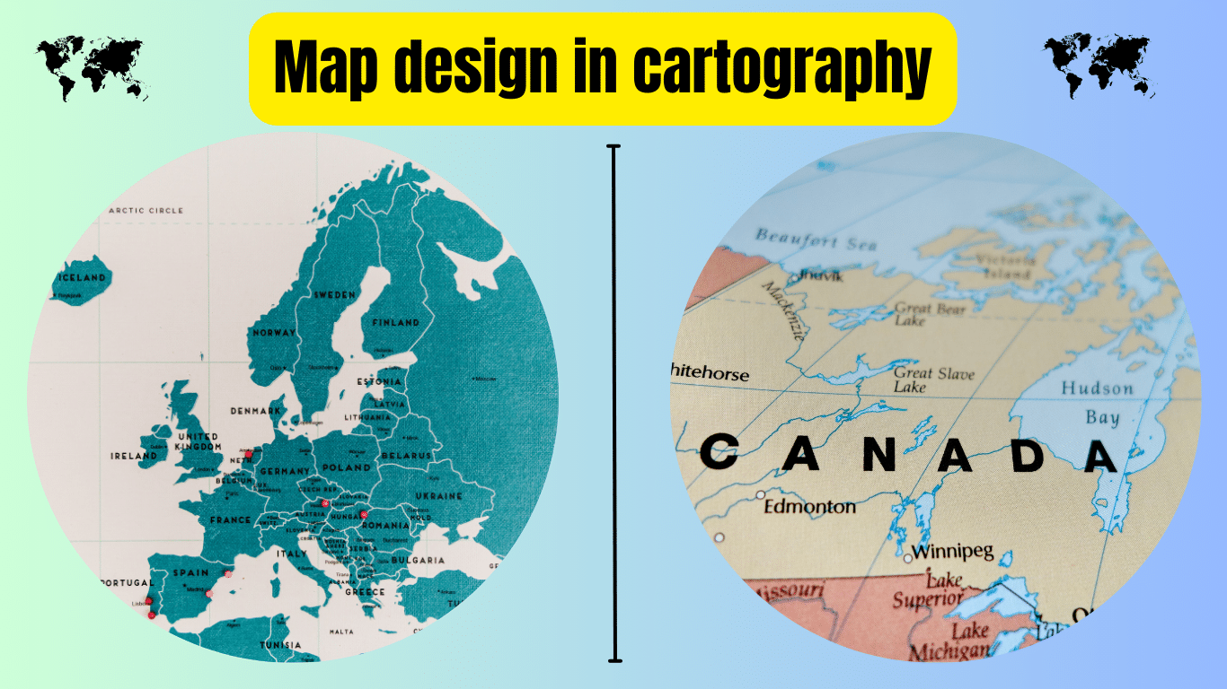 Map design in cartography