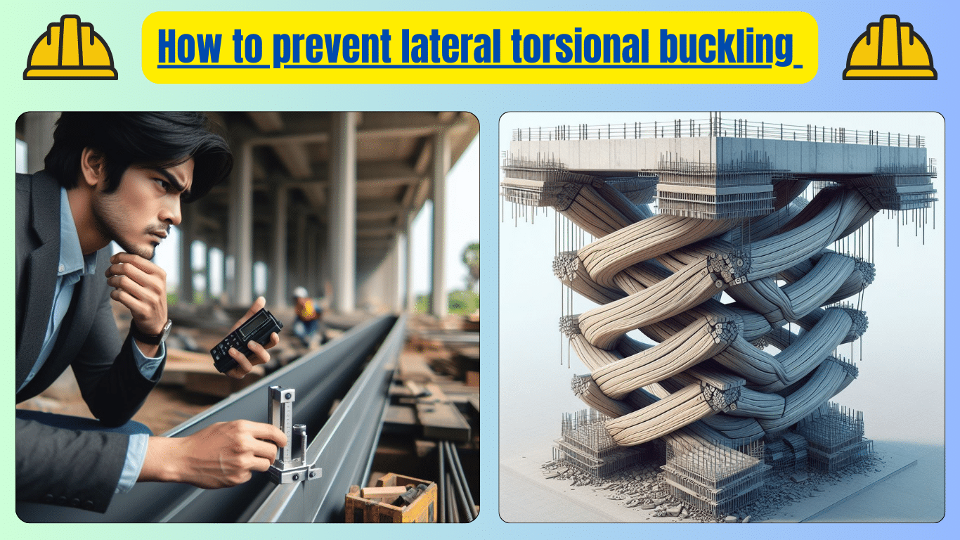 How to prevent lateral torsional buckling