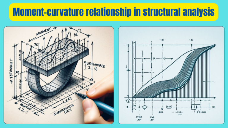 Moment-curvature relationship in structural analysis