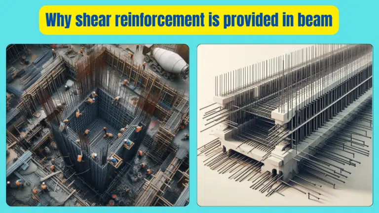 Why shear reinforcement is provided in beam